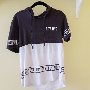 Boy Bye Hooded Tshirt